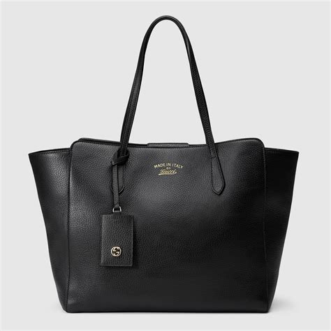 gucci swing medium leather tote sale|Gucci leather tote sale.